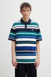 Fred Perry Póló férfi pamut - türkiz XL