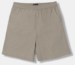 Fred Perry pamut rövidnadrág Wide Leg Poplin Shorts - bézs XL