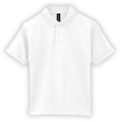 Gildan GIB8800 DRYBLEND® GYERMEK JERSEY PÓLÓ (giB8800wh-xl) - munkaruhakozpont