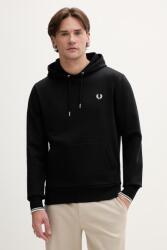 Fred Perry pamut melegítőfelső - fekete L - answear - 47 990 Ft