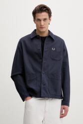 Fred Perry pamut ing - sötétkék M - answear - 54 990 Ft
