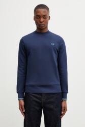 Fred Perry melegítőfelső férfi pamut - sötétkék M - answear - 29 990 Ft