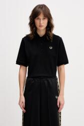 Fred Perry pamut póló - fekete 38 - answear - 41 990 Ft