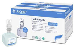 LUCART Tusfürdő és sampon, 0, 4 l, LUCART "Hair&Body", gingko bilobával (UBC102) - tintasziget