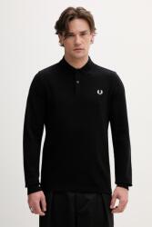 Fred Perry pamut hosszúujjú - fekete XL - answear - 41 990 Ft