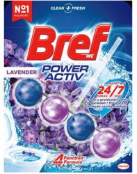 Bref WC illatosító golyók, 50 g, BREF "Power Aktiv", levendula (KHH627)