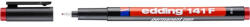 edding Alkoholos marker, OHP, 0, 6 mm, EDDING "141 F", piros (TED14121) - tintasziget