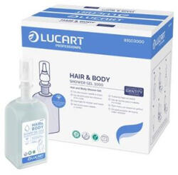 LUCART Tusfürdő és sampon, 1 l, LUCART "Hair&Body", gingko bilobával (UBC105) - tintasziget