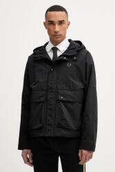 Fred Perry kabát férfi - fekete L