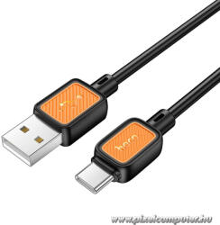 hoco. X108 USB-A - USB-C Kábel - 3A, 1 m, Szilikon Borítás (6942007632232)