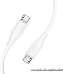 hoco. X124 USB-C - USB-C gyorstöltő kábel - 60W, 1 m, PD támogatás (6942007664455)