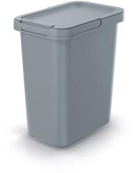 KEDEN Coș de gunoi îngust Systema 12 l, gri deschis cu capac basculant Cos de gunoi