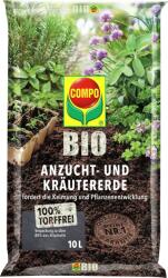 COMPO Bio tőzegmentes palántázó- és fűszernövényföld - 10 l
