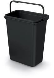 KEDEN Coș de gunoi Systema Basic 10 l din plastic reciclat, negru Cos de gunoi