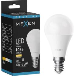 Mexen Nova LED izzó E14, G45, 10W, Meleg - 3000K, 1055 lm - L101-E14-1030-01 (L101-E14-1030-01)