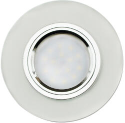 ELDLUX TEKLA süllyesztett lámpatest LED 3W NW GU10 mattfehér (D501213)