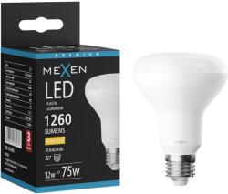 Mexen Nova LED izzó E27, R80, 12W, Meleg - 3000K, 1260 lm - L105-E27-1230-01 (L105-E27-1230-01)