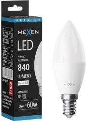 Mexen Nova LED izzó E14, C37, 8W, Semleges - 4000K, 840 lm - L102-E14-0840-01 (L102-E14-0840-01)