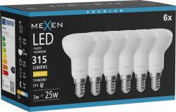 Mexen Nova 6x LED izzó E14, R50, 3W, Meleg - 3000K, 315 lm - L103-E14-0330-01x06 (L103-E14-0330-01x06)