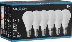 Mexen Nova 6x LED izzó E14, G45, 8W, Semleges - 4000K, 840 lm - L101-E14-0840-01x06 (L101-E14-0840-01x06)