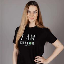 Kratom World I AM KRATOM" Női póló L