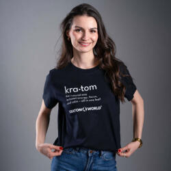 Kratom World Kratom Női póló Fekete / M