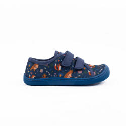 Koel Dud Print Bear Blue Vászon Félcipő