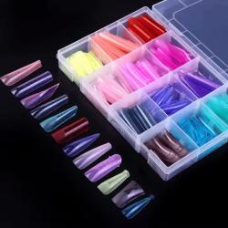  Tipsuri Colored Smart Forms - 288 Buc | Forme Reutilizabile Unghii | Everin (TCS-288)
