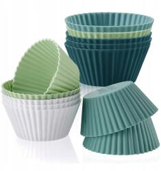  Szilikon Muffin Formák 12 Db-os (3118220120611)