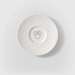 Villeroy & Boch V&B Manufacture Rock Blanc - Mickey Mouse alátét kávés csészéhez 15, 4cm (10-4720-1310)