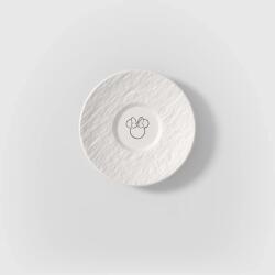 Villeroy & Boch V&B Manufacture Rock Blanc - Mickey Mouse alátét eszpresszós csészéhez 12, 1cm (10-4720-1430)