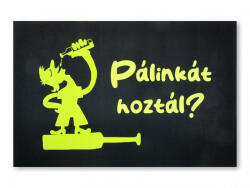  „Pálinkát hoztál? - Vicces lábtörlő (60×40 cm) (CQ04847)