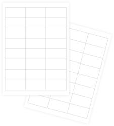 FOROFIS Öntapadós etikett címke 64.6x33.8mm A4 100lap, Forofis (FO_91496)