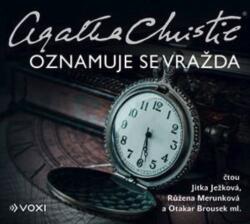 Multiland Oznamuje se vražda (Christie Agatha) - CD (043898)