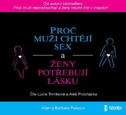 Multiland Proč muži chtějí sex a ženy potřebují lásku (Peasovi Allan a Barbara) - CD (MP3) (050210)