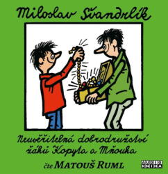 Supraphon Neuvěřitelná dobrodružství žáků Kopyta a Mňouka (Ruml Matouš - Švandrlík) - CD (MP3) (086238)