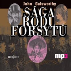 Radioservis John Galsworthy: Sága rodu Forsytů - CD (MP3) (021087)