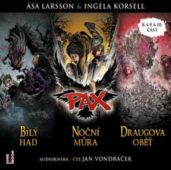 Multiland PAX VIII. / IX. / X. : Bílý had & Noční můra & Draugova oběť (Larsson Asa - Vondráček Jan) - CD (MP3) (079513)