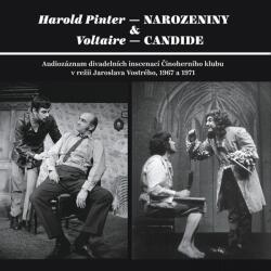 Supraphon Činoherní klub: Pinter: Narozeniny - Voltaire: Candide - 4CD (044128)