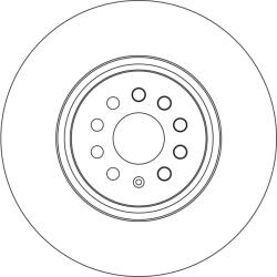 TRW Disc frana TRW DF6771S (DF6771S)