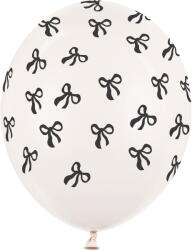 PartyDeco Balon latex - Fundițe negre 30 cm
