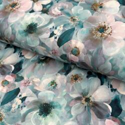  Jersey VISCOSE LYCRA HEAVY Classic flowers design B
