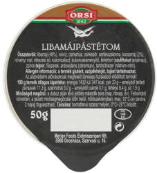  ORSI libamájpástétom 50 g (MM153388)