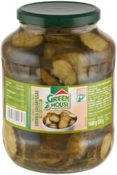 Greenhouse Édes-savanyú Hullámos Szeletelt Uborka Savanyúság 1, 6 kg (MM280696)