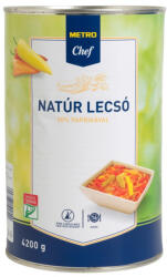 METRO Chef Natúr Lecsó 50% Paprikával 4, 2 kg (MM545195)