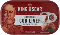  King Oscar tőkehalmáj saját olajában 121 g (MM498085)