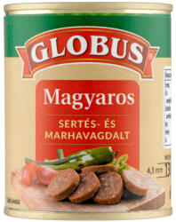  Globus magyaros sertés és marhavagdalt 130 g (MM541681)