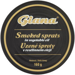  Giana Füstölt Sprotni Olajban 160 g (MM214417)