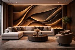  Стенен панел bamboo charcoal i Модел: 5919 i с непрекъсната или огледална шарка i uv лак