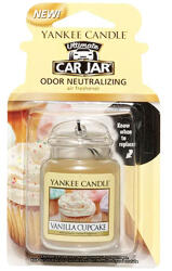 Yankee Candle Vanilla Cupcake висящ ароматизатор за автомобил унисекс 1 бр